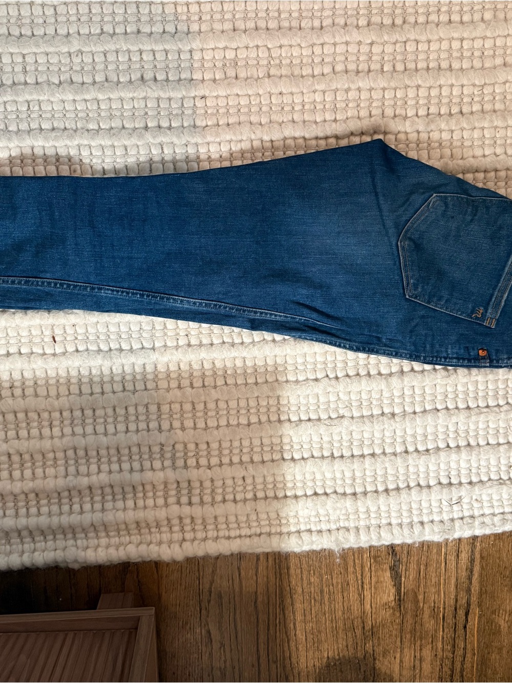 Madewell Skinny Jeans in Dark Blue Denim